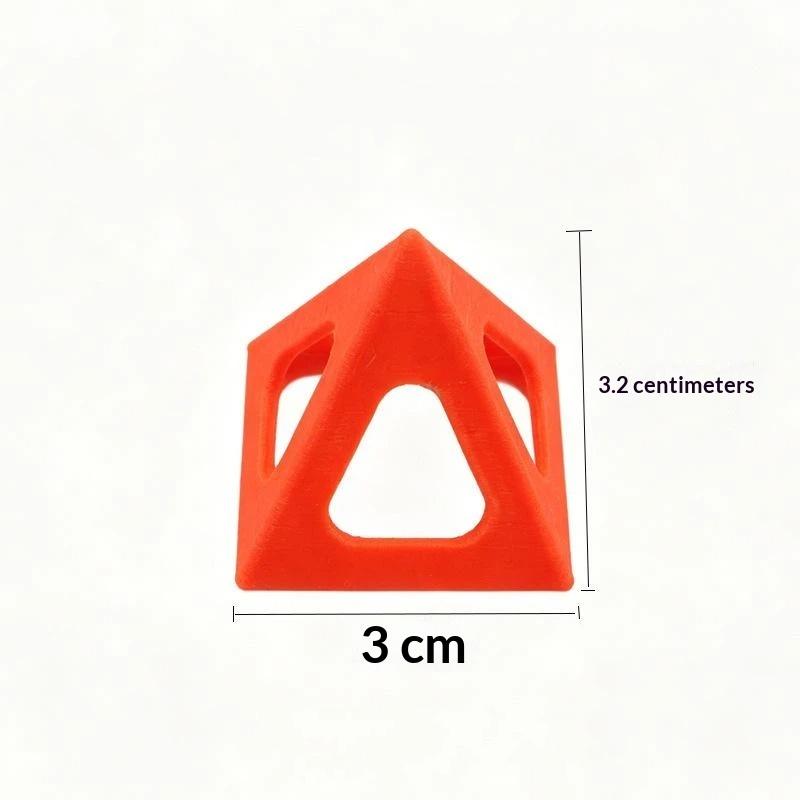 Pyramid Shaped Woodworking Paint Bracket 1/4 PCS Stable Non-slip Triangular Tripod for Furniture DIY Spray Painting Work