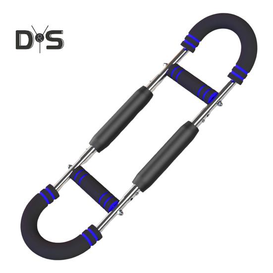 

Тренажер Twister Arm с пенопластовой ручкой 40-50 кг, регулируемая штанга для тренировки груди, тренажер для укрепления мышц предплечья и трицепса, эспандер для груди, оборудование для домашнего фитнеса темно-синий