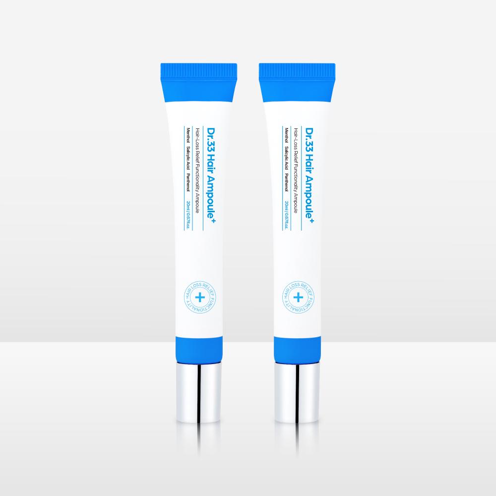 Seapuri Doctor33 Hair Loss Ampoule 20ml (2pcs) – Hair Support, Scalp Conditioning, Korean 20ml (2pcs)