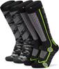 Tesla Ski- und Snowboard-Kompressionssocken Motorrad Outdoor und Socken, 2-Paar-Set, Dick, Kaltwetter, Kniehoch, Schweißableitend, Schnelltrocknend,