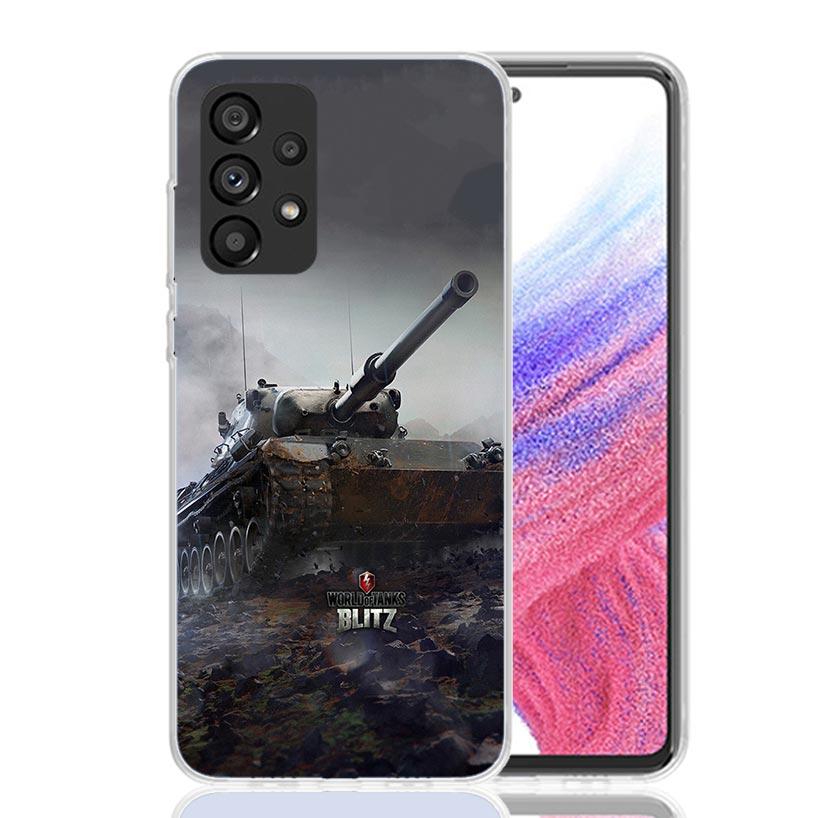 World of Tanks Phone Case For Samsung Galaxy A17 A16 A14 A15 A13 A57 A56 A54 A55 A53 A37 A36 A34 A35 A33 A26 A24 A25 A23 Galaxy