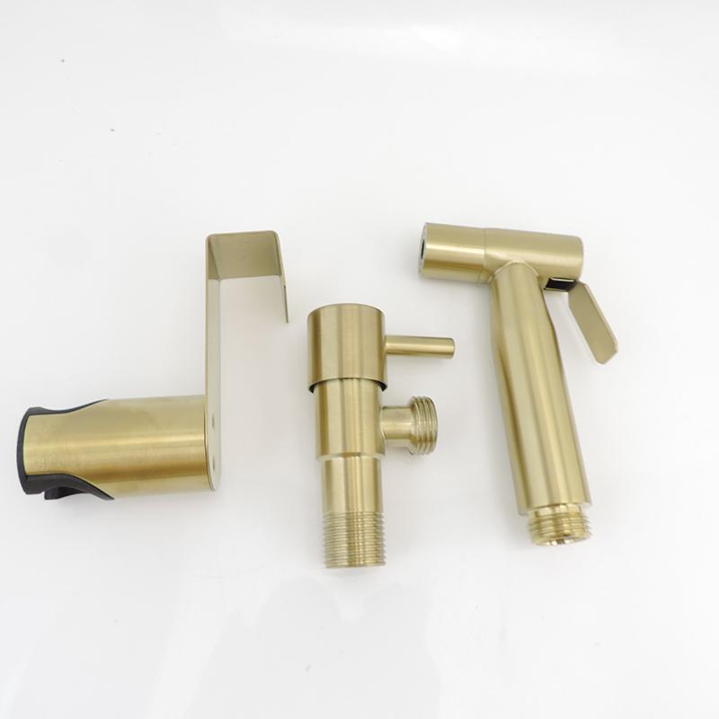 Bathroom Handheld Toilet Bidet Sprayer Faucet Water Hose Valve Wall Mounted Holder Shower Toilettes Accessoires Hardwares