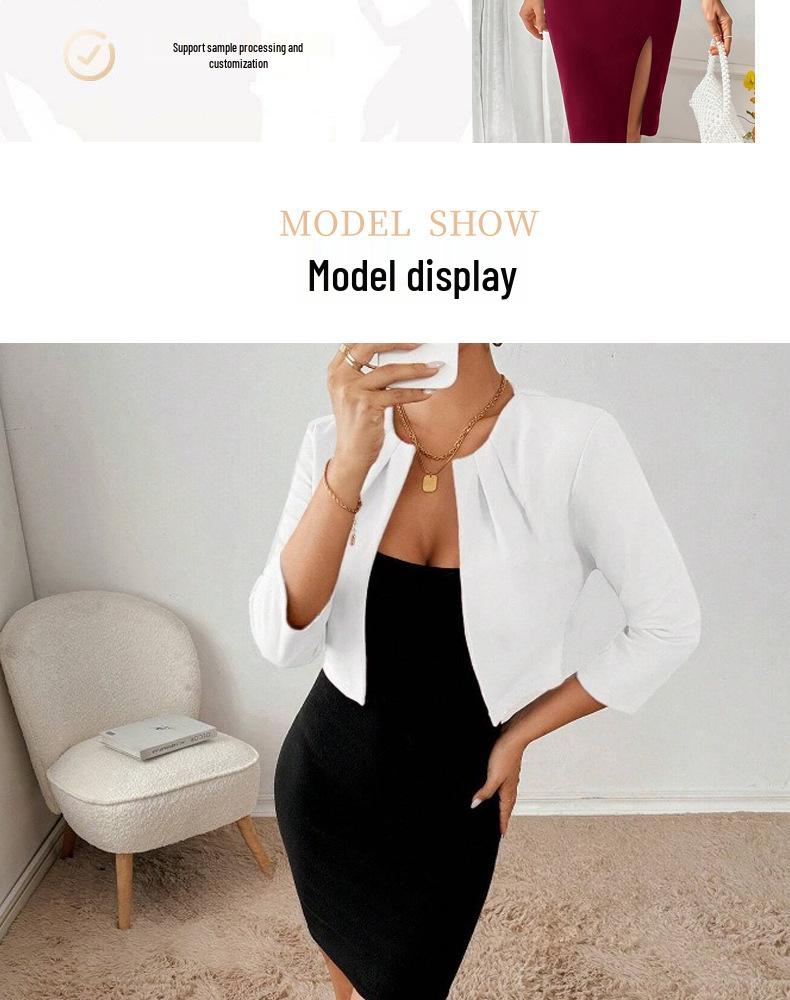Chic Cross-Border Suit: Sleeveless Suspender Dress & Cardigan Set for All Seasons