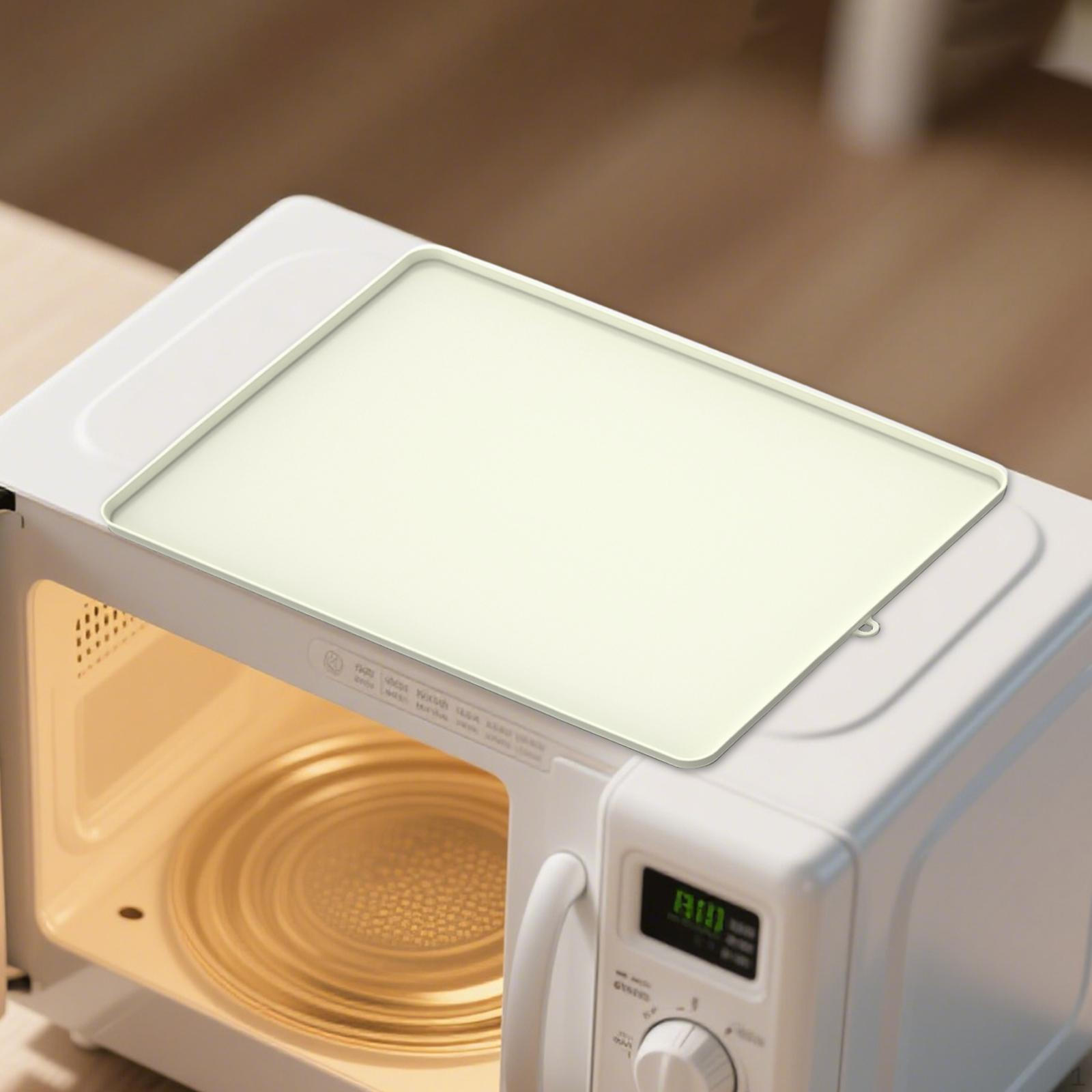 

18.3x12.8inch Silicone Trivet Pet Bowl Tray Heat Resistant Kitchen Countertop Pad for Dishes бежевий