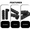 Motorcycle Grips 1" Non-Slip Rubber Handlebar Throttle Grips Motorcycle Handlebar Grips for Harley Davidson Street Glide Sportster 883 Road King Dyna