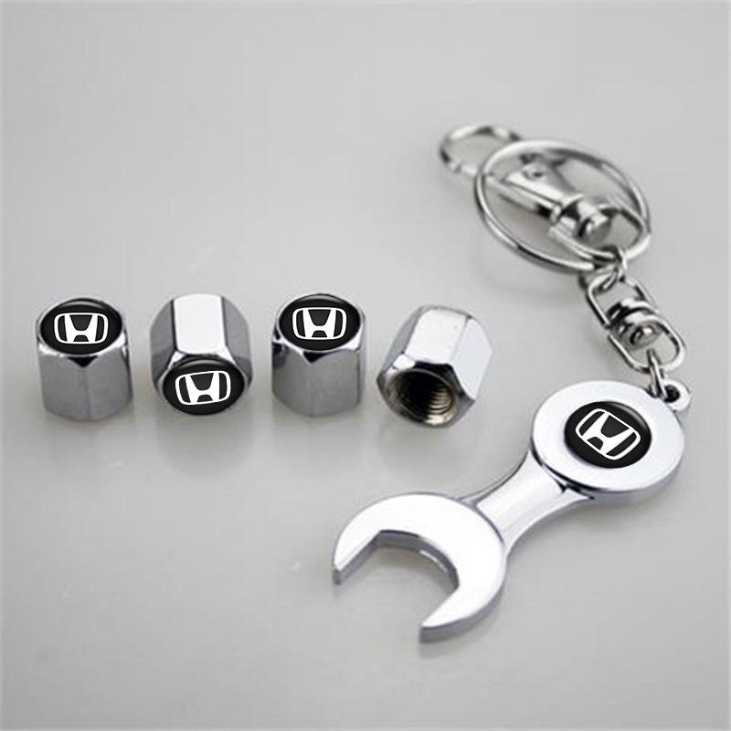 

Car Wheel Tire Rim Valve Stem Caps Covers Accessory For Honda Civic FIT CRV Accord Jazz HRV Stepwgn Prelude Insight Odyssey CRZ