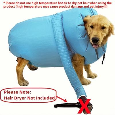 Folding Dog Hair Dryer Pet Drying Bag Efficient Dogs Hair Dryers Blow Bag Cat Dryer Winter Pets Cleaning Accessories Portable