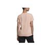 Adidas Solid Color Letter Logo Sports Fitness Short Sleeve T-Shirt Women Tops Pink EI4584