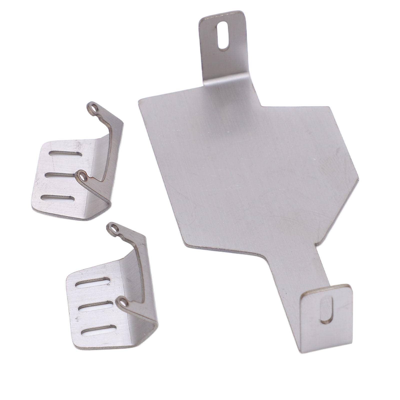 

RC Chassis Armor Set Stainless Steel RC Protection Skid Plate for FMS 1941 1/12 RC Car