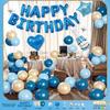 Happy Birthday Party Boys And Girls Scene Arrangement Supplies Background Wall Balloon 18 Year Old Atmosphere Prop Decoration