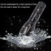 395nm 2 in 1 UV Flashlight Black Light LED Torch Type-C Rechargeable Lamp Outdoor Zoom Waterproof Lantern for Pet Urine Stains