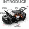 1:20 Rolls Royce Cullinan RV Car Model Toy Alloy Diecast Doors Opened Pull Back Shock Absorption Models Collection Gift for Boy
