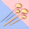 24Pcs Dinnerware Set Stainless Steel Tableware Knife Fork Tea Spoon Cutlery Set Multiple Colour Silverware Kitchen Flatware Set