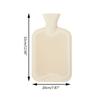 2000ml Hot Water Bottle with Cover Hand Warmer Warming Bag Winter Christmas Gift for Mother Women Girlfriend