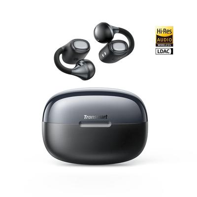 Tronsmart OpenFly Clip 2 – Hi-Res LDAC sluchátka s otevřeným designem, Bezpečné uchycení klipem, 32hodinová výdrž baterie, Design odolný proti potu pro aktivní životní styl