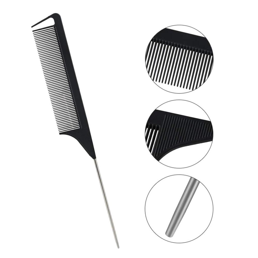 High Needle Anti-static Comb Shape Dense Steel Hairdressing