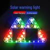 Solar-Powered Aircraft Tail & Car Rear Bumper Strobe Warning Light with Multicolor Breathing Effect for Electric Vehicles