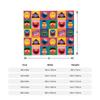 Sesame Street Cartoon Blanket Coral Fleece Plush Spring/Autumn Abby Cadabby Breathable Throw Blankets for Bed Bedroom Rug Piece