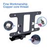 Lockable Licence Plate Cover Anti Theft License Plate Mounting Bracket  Vehicle-Mounted