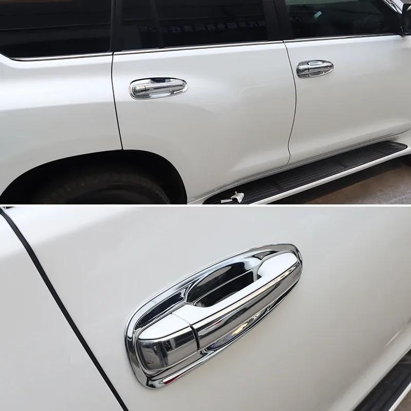 For 2010- Lexus 460 GX460 GX 400 Stainless Steel Car Door Handle Cover Frame Scratch Guard Protector Exterior Accessories