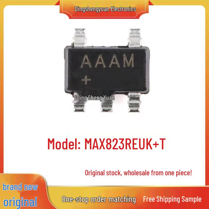 

Original MAX823REUK+T Monitoring & Reset IC, SOT23-5, Silkscreen AAAM