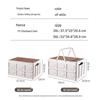 40,000 KM Multi-functional Foldable Storage Box with Wooden Lid