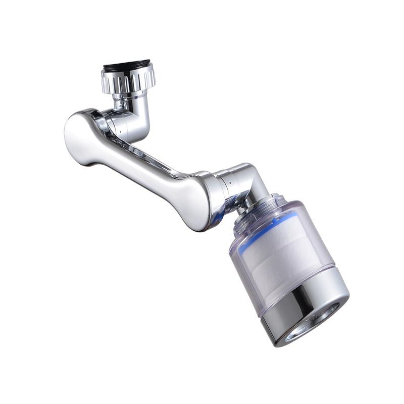New Universal Tap Aerator with Filter Element 1080° Splash-proof Swivel Faucet Filter Water Saving Filtration Purifie Wash Basin