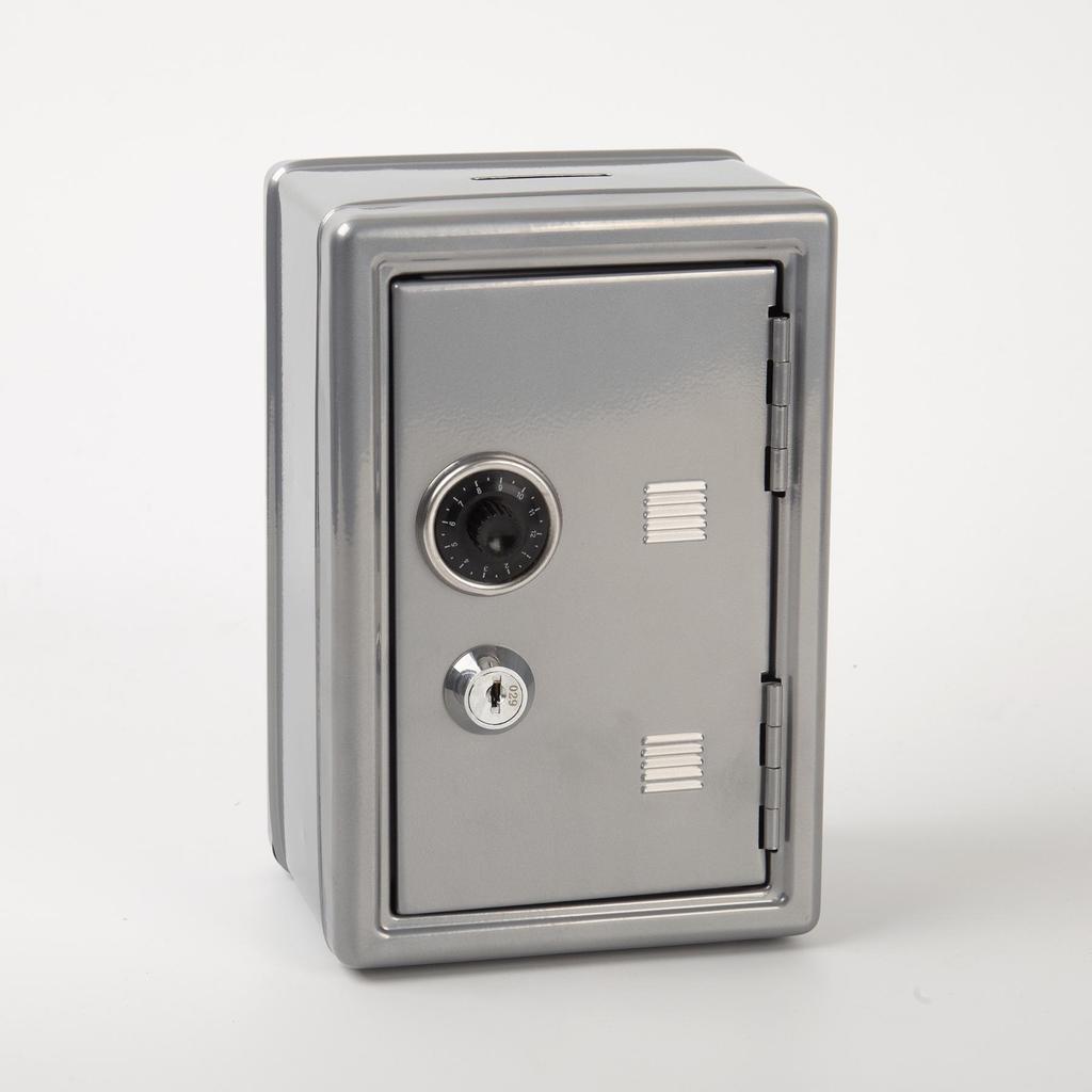 Portable Piggy Bank with Key Lock - Creative Coin Safe Storage Box