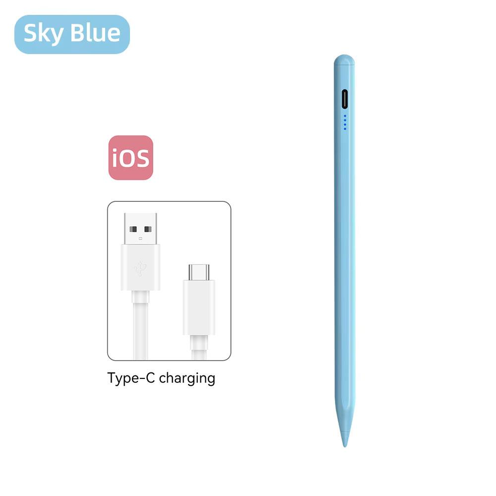 Stylus For Apple Pencil 2024 iPad Air 11 13 M2 Pro 13 11 M4 5/6/7/8/9/10th Gen Air 3/4/5/6 Mini 5 6 7 with Palm Rejection