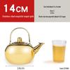 Large Capacity Stainless Steel Teapot - Ideal for Hotels, Restaurants, or Outdoor Use