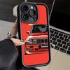 Phone Case for iPhone 17 Air 16E 15 16 Pro Max Simple Japanese Sports Cars Pattern Cover 14 Plus 13 12 Mini Soft Shell Silicone