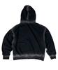 Sk8Er Rock Hölle Himmel Kreuz Vintage Sweat Kapuze Reißverschluss ((Schwarz))