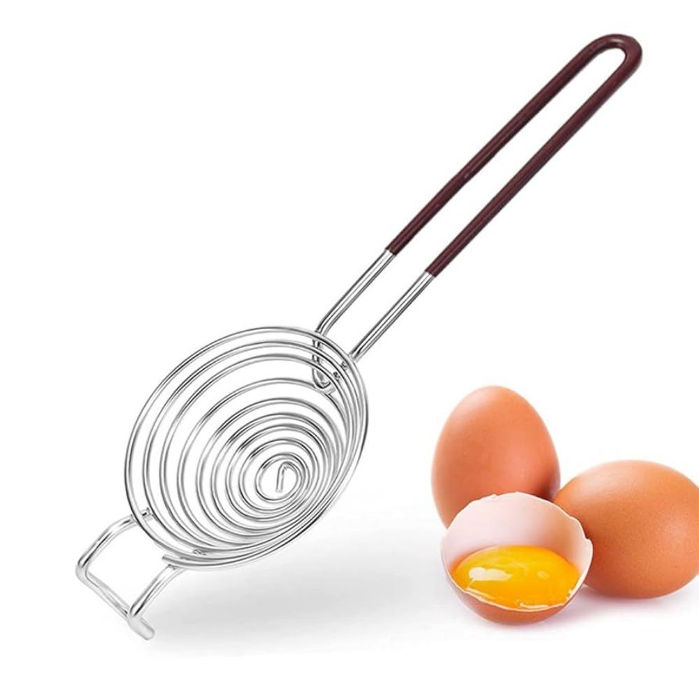 Egg Separator Spiral 304 Stainless Steel With Long Handle