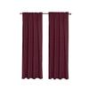 Curtains Nordic Style Plaid Curtains Christmas Finished Curtains Wear Rods