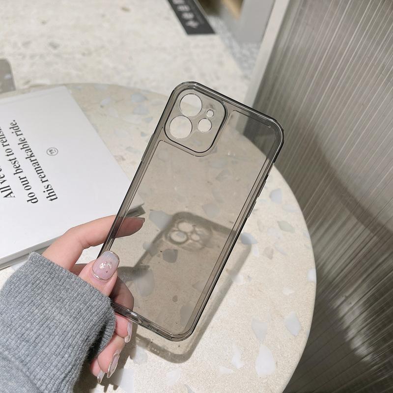Simple and Cold Wind 15 Apple Phone Case IPhone 16 Full inclusive X Silicone 14 Promax Suitable for 13/11 Soft 12