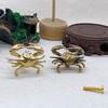 Hardware Crab Design Drawer Handles Luxury Closet Door Knobs Vintage Brass Cabinet Pulls  Window