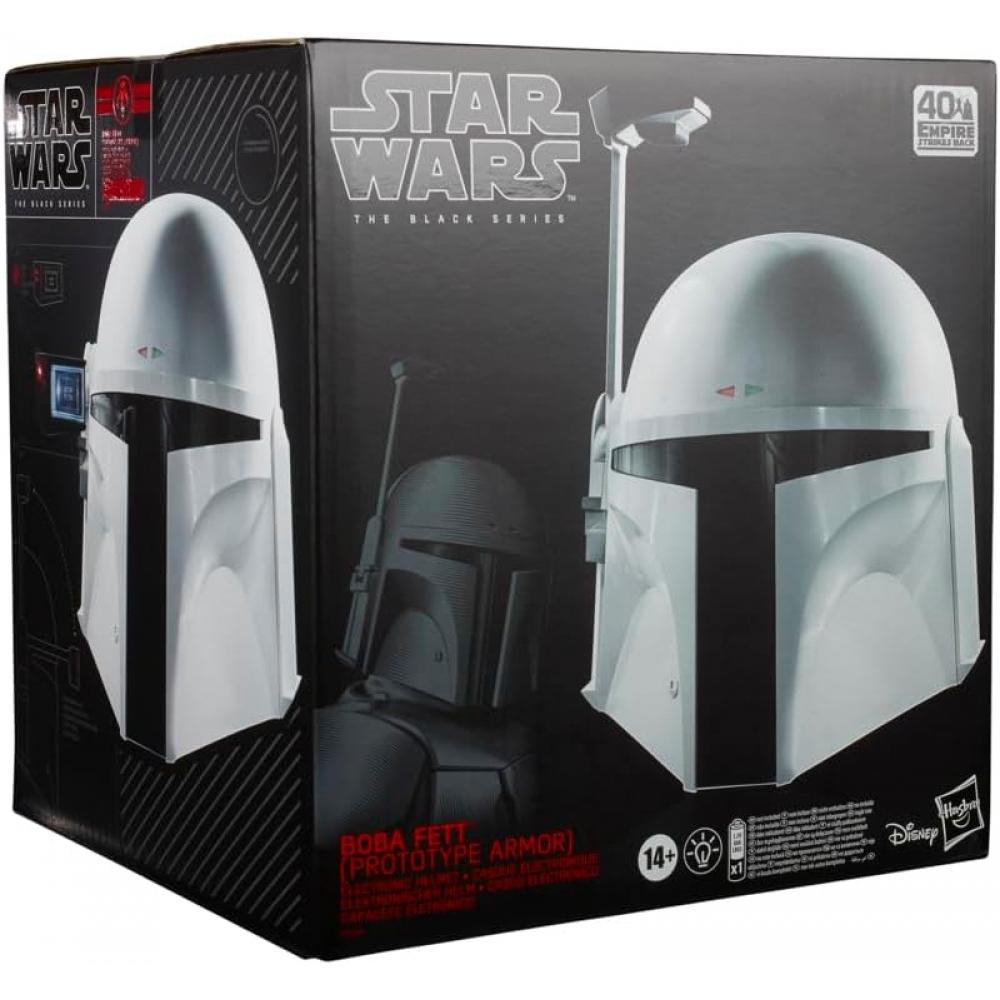 Hasbro Star Wars Black Series Premium Elektronischer Helm Boba Fett Prototyp Arm