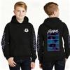KPop Demon Hunters Saja Boys Hoodies For Kids Fall Winter Warm Hoodies Pullover Children's Boy Hooded Sweatshirts