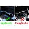 Dsgur6 For BMW X3 F25 2011-2017 X4 F26 2014-2017 Car Water Cup Holder Decorative Sticker Real Carbon Fiber Interior Styling Accessories