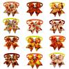 50/100pcs Thanksgiving Small Dog Bowties Adjustable Pet Dog Bow Ties Fall Style Collars Pet Grooming Accessories for Small Dogs