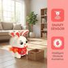 Colorful Sound Bunny Electric Toy 360° Rotation Kids Electric Bunny Toy  Birthday Gift