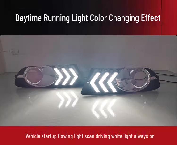 LED DRL Turn Signals for 2010-2013 Buick Excelle GT Fog Light Mod