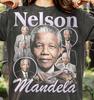 Nelson Mandela Vintage South African Leader Retro 90s Graphic Comfort Colors® Tshirt, Human Rights Icon Gift Aesthetic Activist Tee