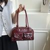 Bolso Tote de Piel Sintética Yousheng Bolso de Hombro para Mujer con Lindo Lazo Impermeable Bolso de Mano Casual para Ir al Trabajo Calle Recados Diarios