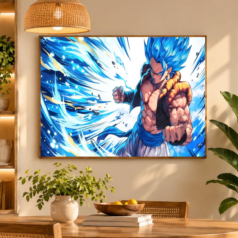 5D Diamond Painting Gogeta DIY Full Drill Diamond Art Kit Home Decoration