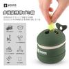 Booms Fishing ST2 Portable Trash Can Silicone Pouch Carabiner Outdoor Use
