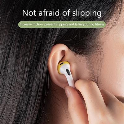 1Pair Wireless Bluetooth Earphone Silicone Caps Soft Accessories Headset Eartip Earbuds Cover Ear Cover Tips Accessories Pad Sleeve