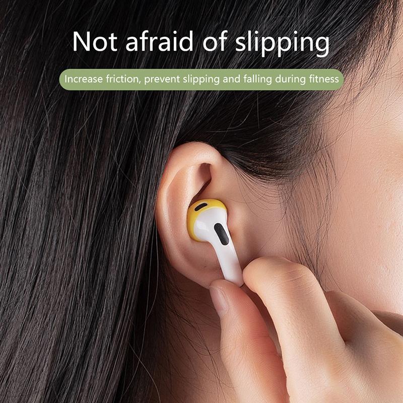 1 Paar Kabellose Bluetooth Kopfhörer Silikonkappen Weiches Zubehör Headset Ohrstöpsel Abdeckung Ohrabdeckung Spitzen Zubehör Pad Hülle