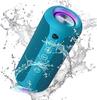 Ortizan X10 Bluetooth Speaker Enhanced Bass Portable Speaker with TF Card Slot 30H Playtime IPX7 Waterproof Speaker for Camping
