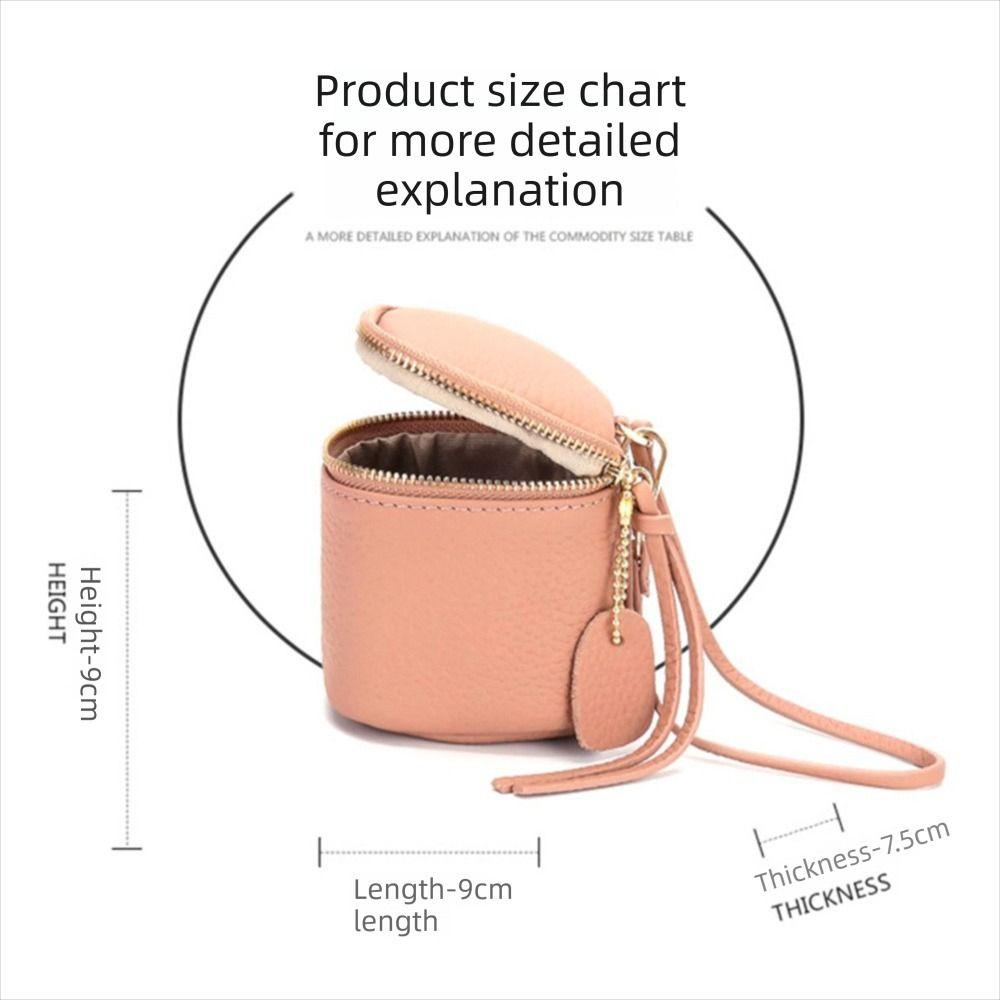 Small PU Leather Cosmetic Bag Square Shape Mini Size Coin Purse Waterproof Portable Design Clutch Bag Key Storage